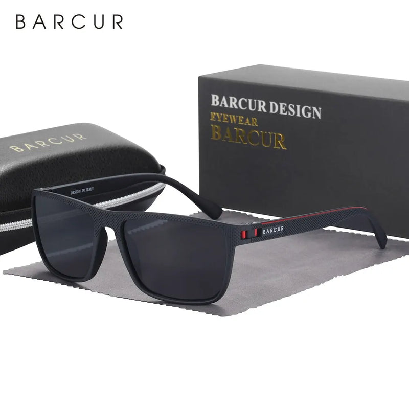 BARCUR Design TR90 Óculos de Sol